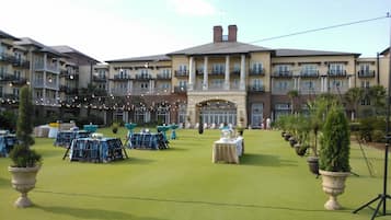 Espace banquet en plein air