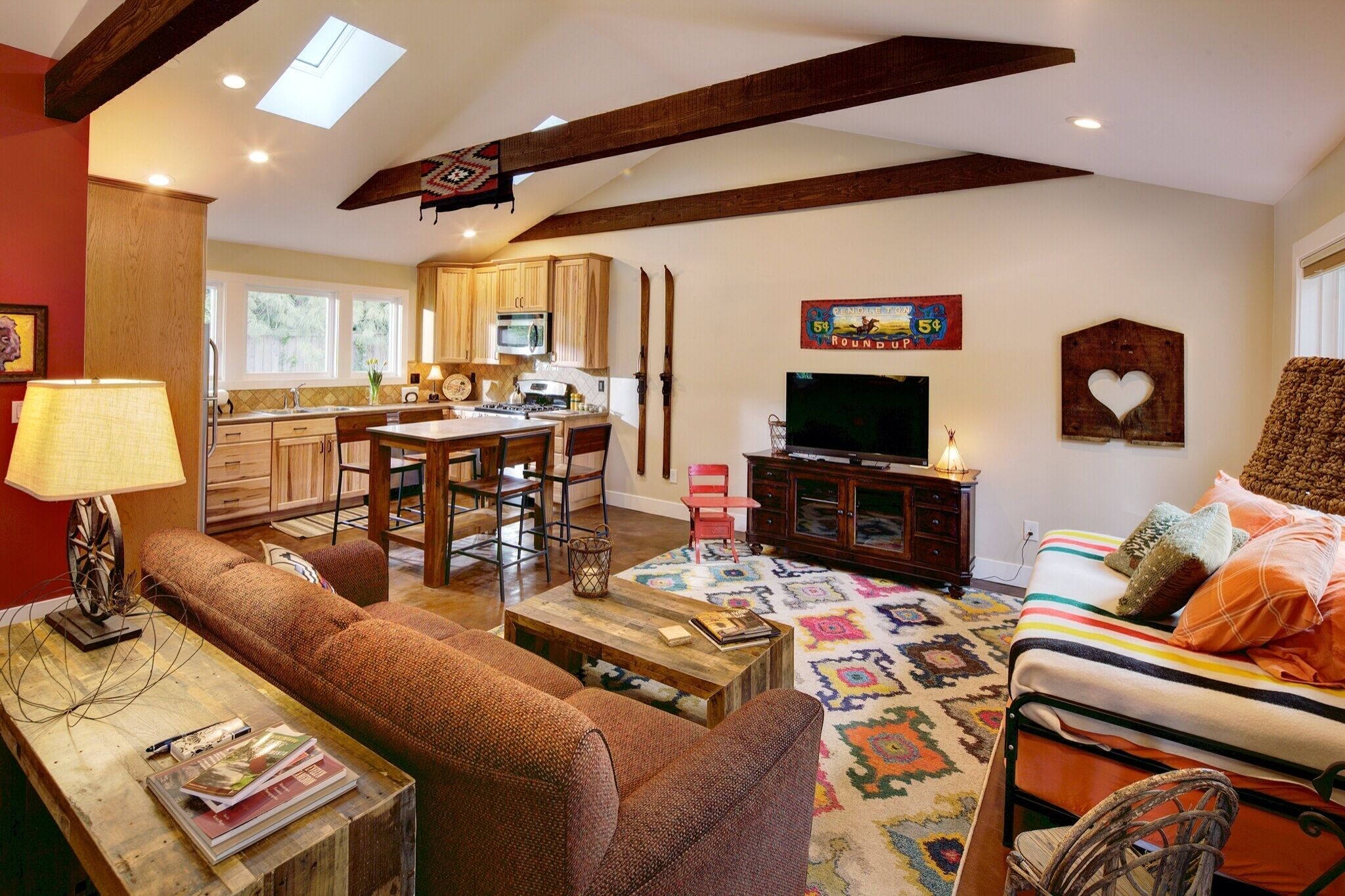 Smart TV, books, smart speakers, music library