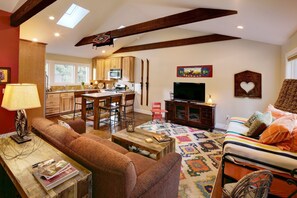 Smart TV, books, smart speakers, music library