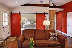 Great room looking into the master bedroom