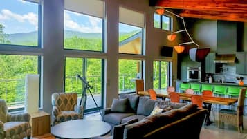 TV, fireplace, DVD player