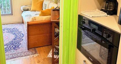 quiet and comfortable studio steps away from le marais