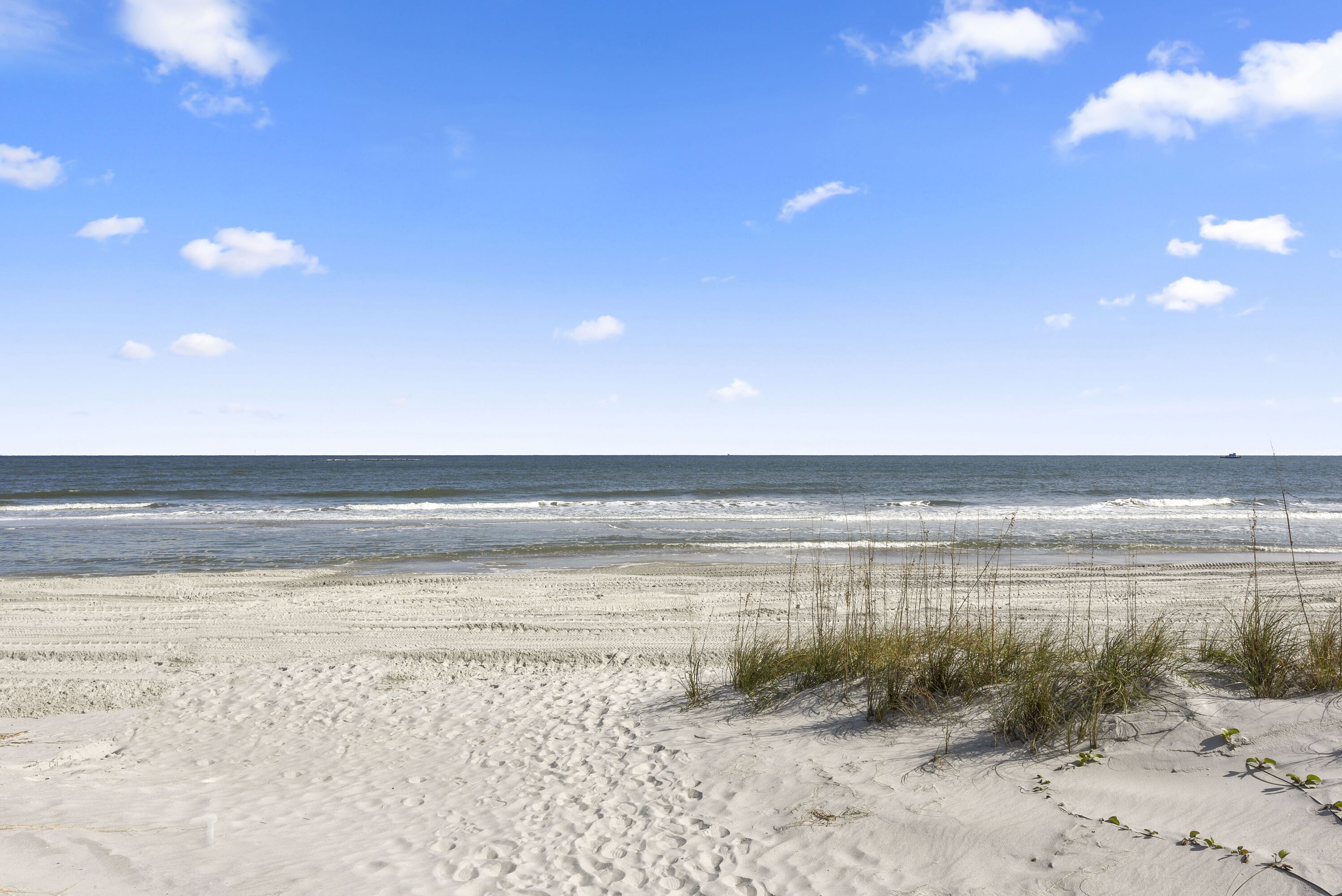 On the beach