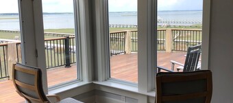 Relax, Play, Enjoy at OFFSHORE BLUE - Sound Front Home 4 BR 2 Bath