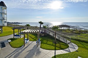 Property grounds - Beach condo - 2 Balconies overlook the Ocean - Washer/Dryer Included (2301) (Galveston)