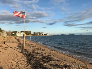 Beach nearby, beach towels