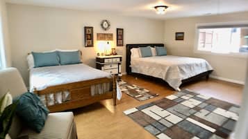 2 bedrooms, free WiFi, bed sheets, wheelchair access