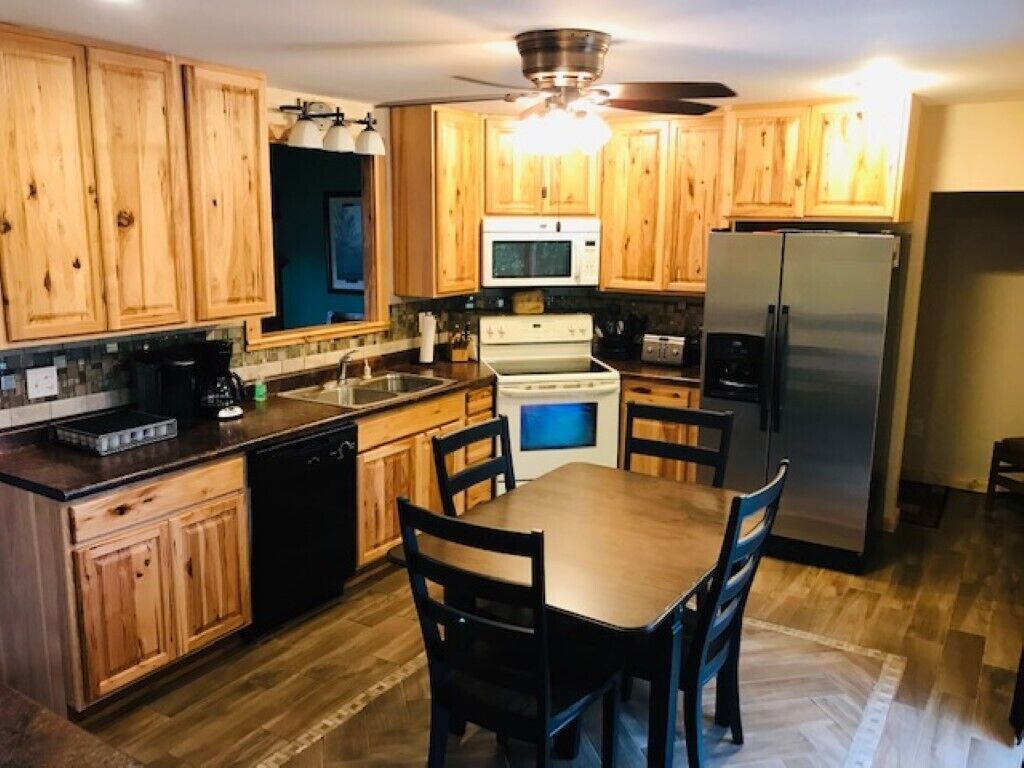 Hickory cabinets