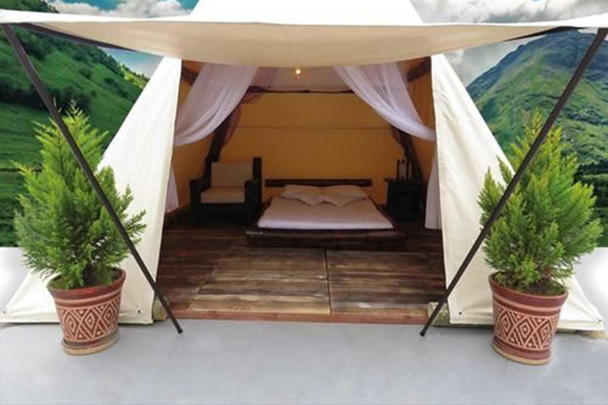 Double Room, 1 Double Bed, Non Smoking (Glamping) | Bed sheets