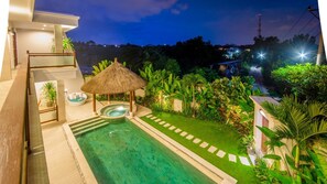 Balcony view - Golden Palm Canggu (Kerobokan)