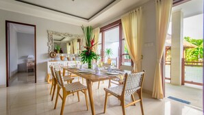 Essbereich im Zimmer