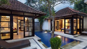 客房, 多張床 (Echo Beach Villa) | 室外游泳池
