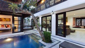 客房, 多張床 (Echo Beach Villa) | 室外游泳池