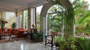 Sitzecke in der Lobby