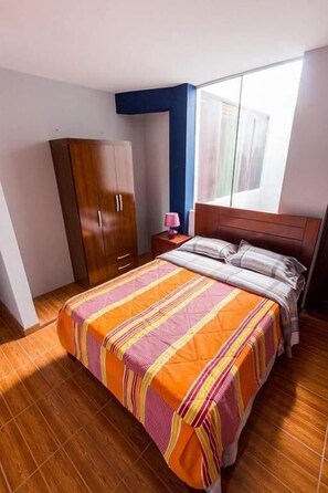 Room, 2 Double Beds, Non Smoking | 3 bedrooms, premium bedding, down duvets, in-room safe