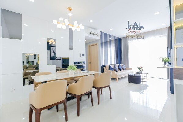 Appartement, 3 chambres (B3310) | Coin séjour | TV connectée, Netflix, films à la carte