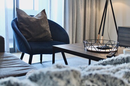 Classic Apartment, 2 Bedrooms | Living area | Smart TV. Axis Luxury Apartments by Century City Hotels