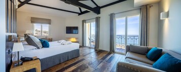 Chambre Vue Mer Balcon Prestige Supérieure | 13 多间卧室、客房内保险箱、特色装修、特色家居