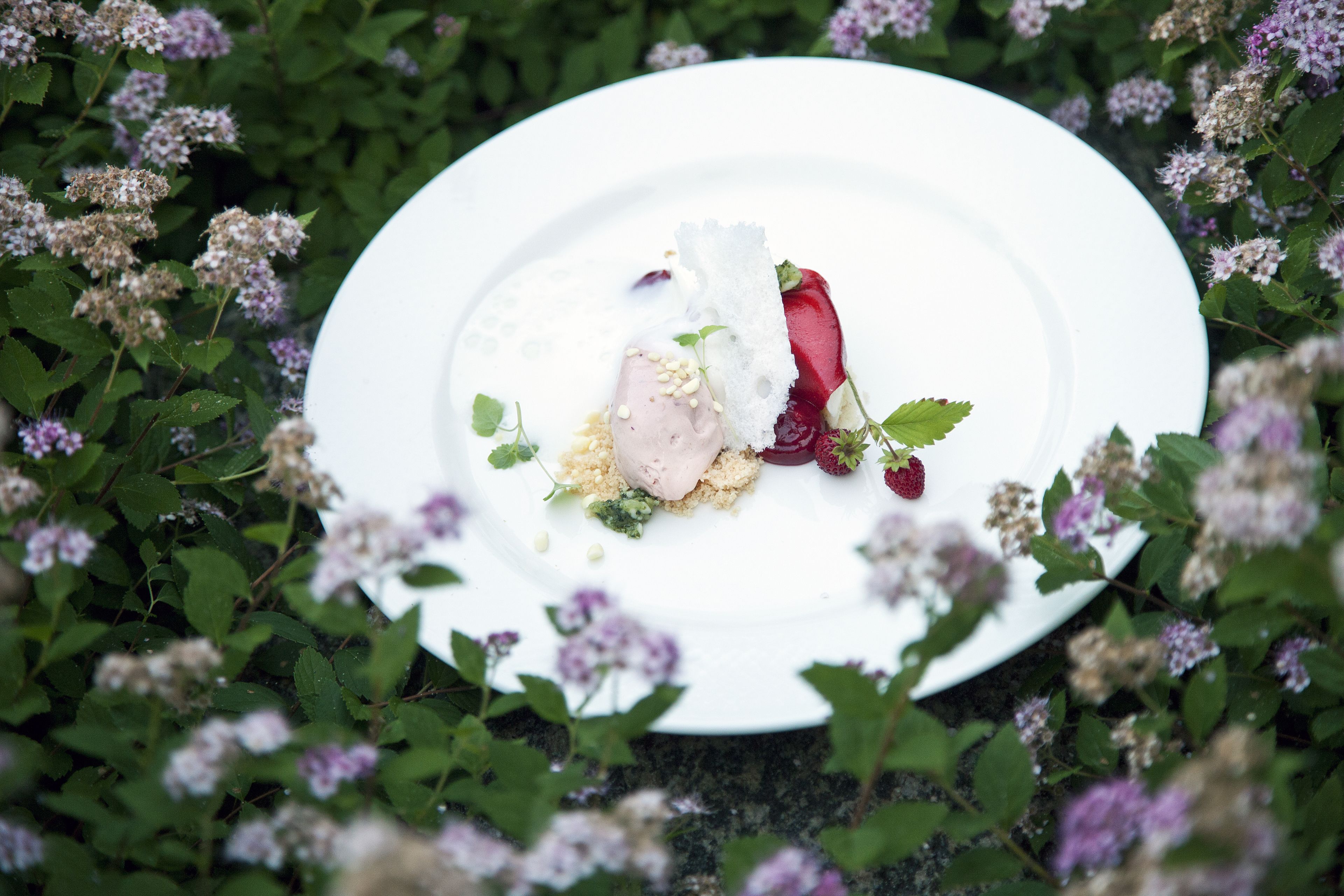 lunch and dinner served, local and international cuisine