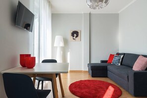 Appartement, 1 chambre | Coin séjour
