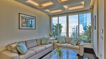 Sodeco Suite | 1 bedroom, down comforters, minibar, in-room safe