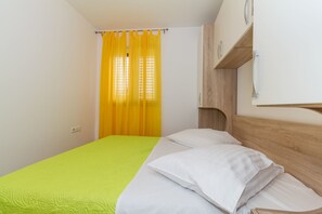 Individually decorated, individually furnished, desk, blackout curtains