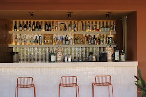 Poolside bar