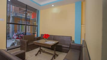 Sala de estar en el lobby