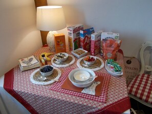 Desayuno completo incluido todos los días