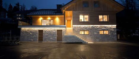 Front of property - evening/night