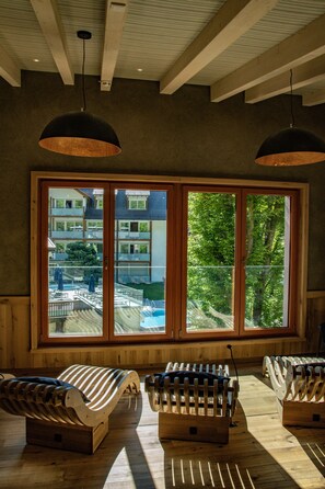 Sauna, hot tub, steam room, body treatments, body wraps, body scrubs - Hotel Lamm (Heimbuchenthal)