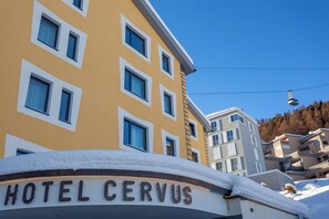 Façade de l’hébergement