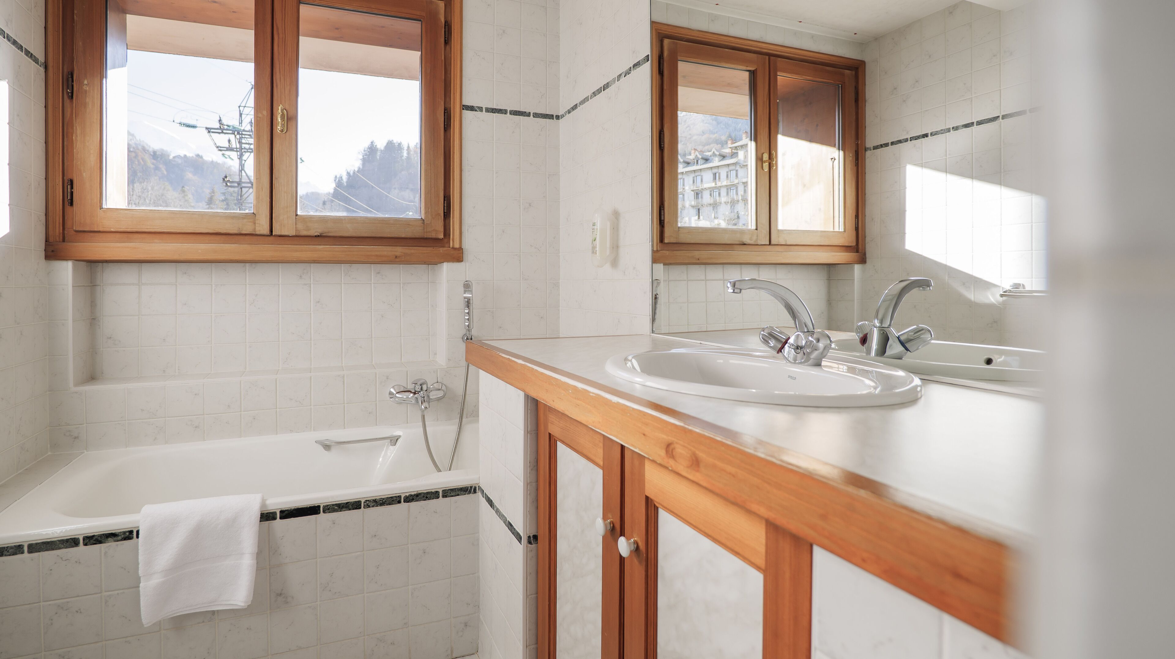 free toiletries, hair dryer, towels, soap