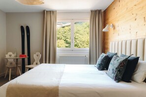 Dobbelt- eller tomannsrom – comfort | 2 soverom, sengetøy av topp kvalitet og safe på rommet