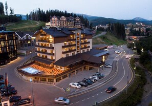 Fassade der Unterkunft