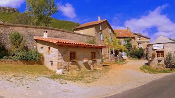 Façade de l’hébergement