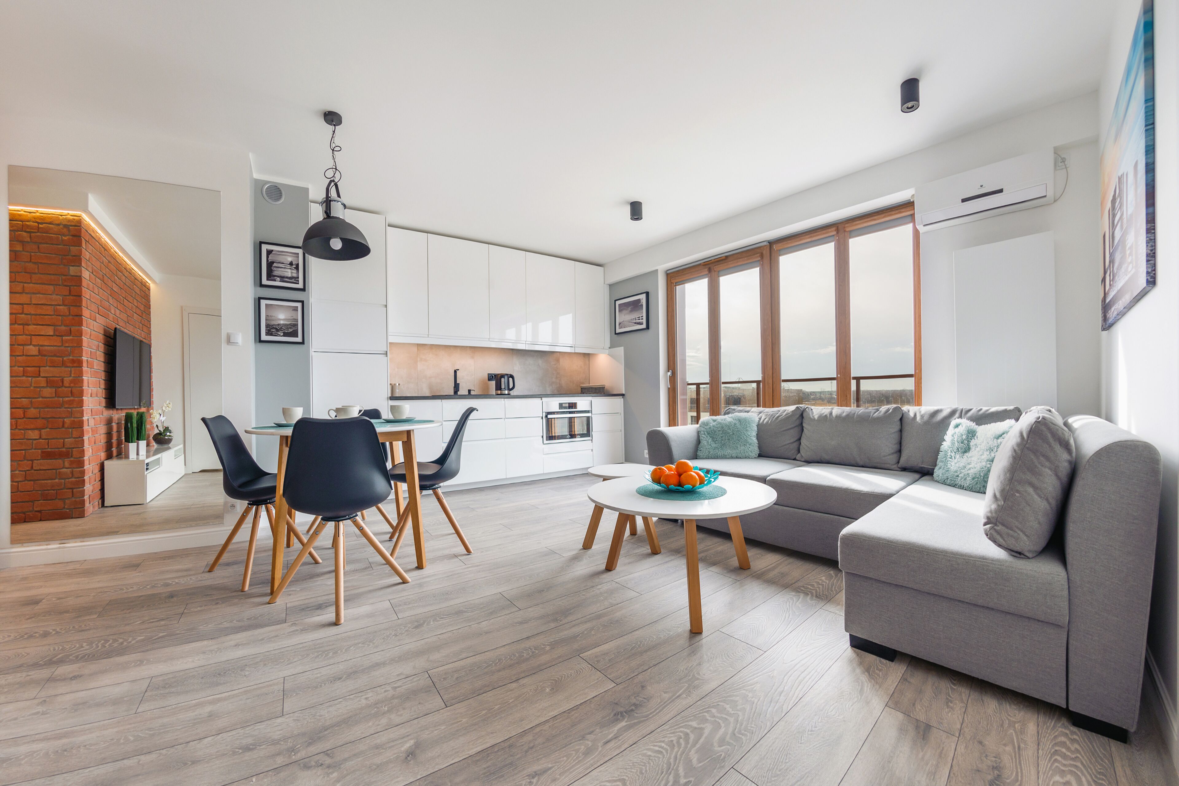 Apartment, 1 Doppelbett und Schlafsofa | Wohnzimmer | Flachbildfernseher