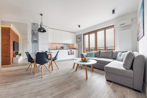 Apartment, 1 Double Bed with Sofa bed | Living room | Flat-screen TV - Sun & Snow Resort Kołobrzeg (Kolobrzeg)