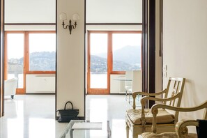 Apartment, 3 Bedrooms | Living area | Flat-screen TV - Piazza Cavour Lake View (Como)