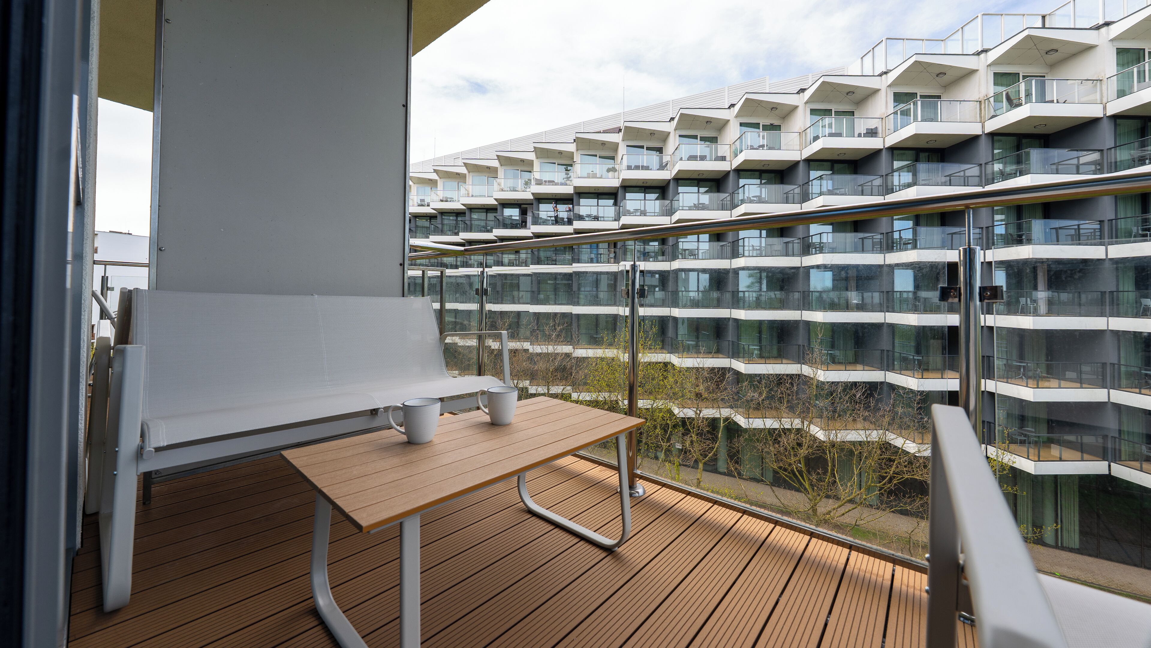 Deluxe Apartment, Sea View (423) | Terrace/patio