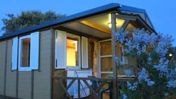 Front of property – evening/night