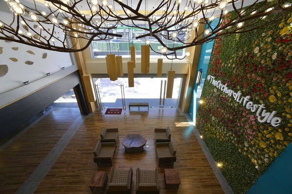 บริเวณนั่งเล่นที่ล็อบบี้