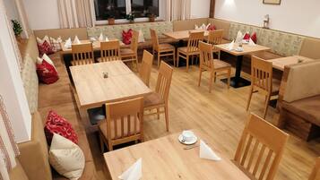 Daily buffet breakfast (EUR 8 per person)