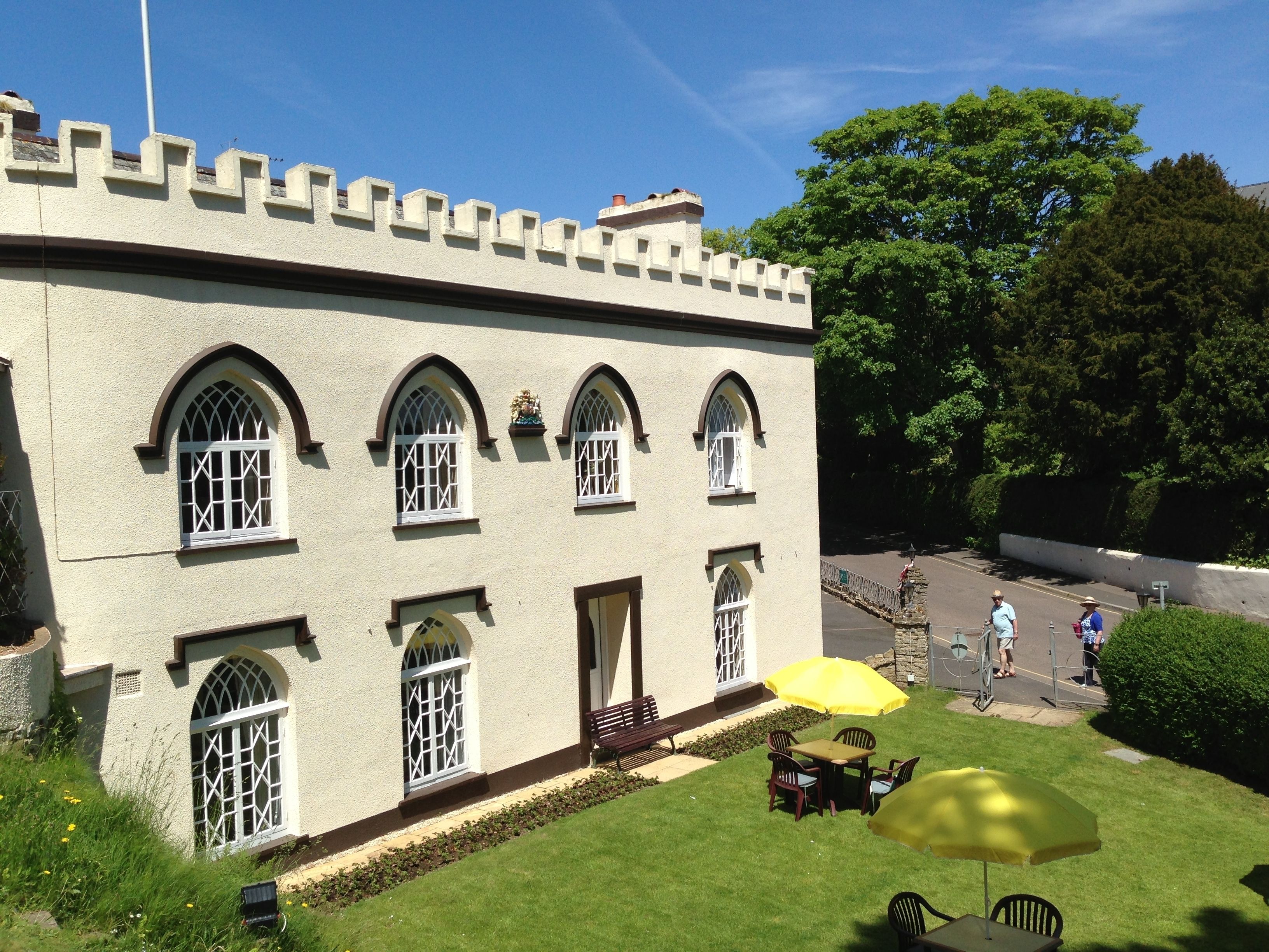 Fachada da propriedade