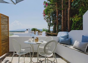 Luxury Villa, 1 Bedroom, Hot Tub, Sea View | Terrace/patio - NK Luxury Villas (Naxos)
