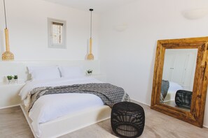 Villa de lujo, 1 habitación, hidromasaje, vista al mar | Ropa de cama de alta calidad y caja de seguridad en la habitación 