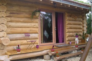Terrace/patio - La Colline aux Fustes (Meurville)