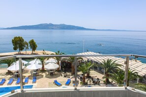 Uitzicht vanaf balkon