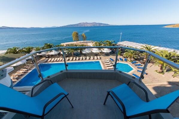 Vue depuis le balcon