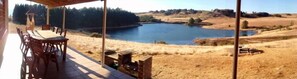 Uitzicht vanuit de kamer
